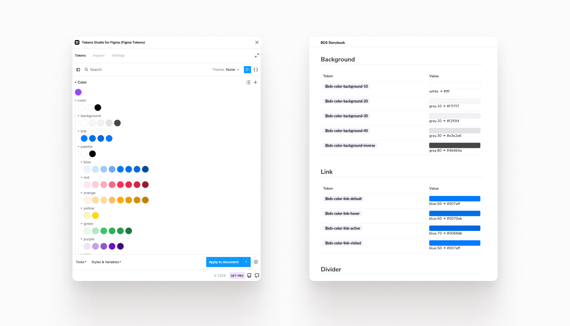 Design Tokens Extractor for Sketch | Sketch2React Marketplace